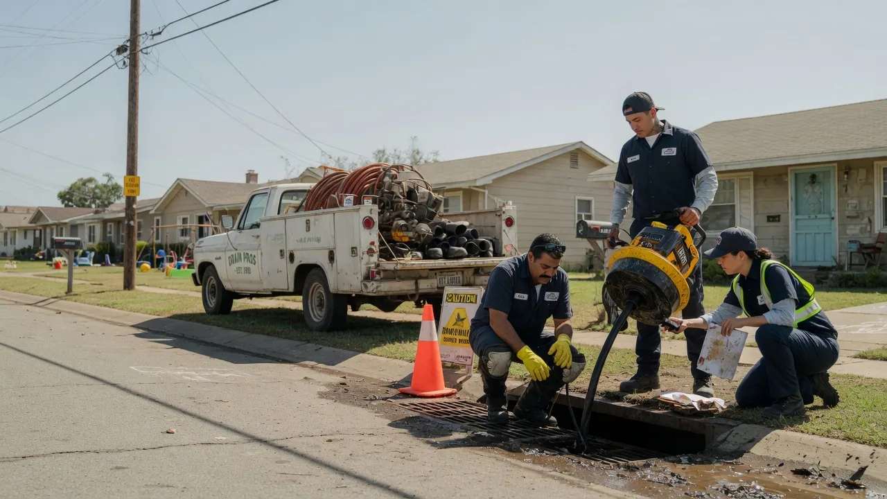 Drain Cleaning in Crowley, TX near me